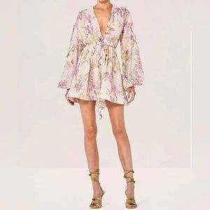 Alexis Floral Embroidered Behati Dress